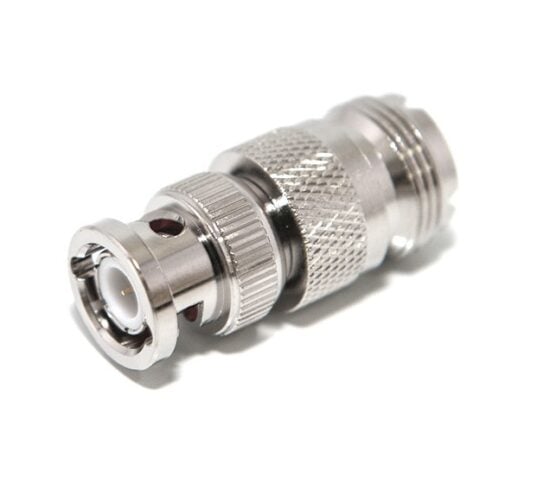 Adaptador coaxial UG-255 BNC macho a PL hembra