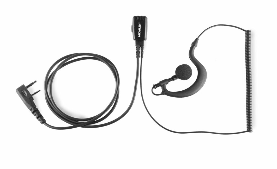 Microauricular Jetfon BR-1702 E/C para walkies Kenwood y Dynascan