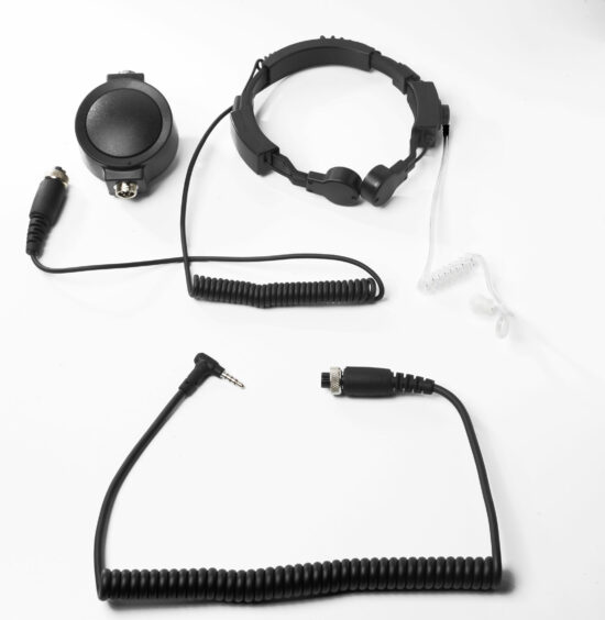 Laringofono JETFON PC LG-04 para Walkies Vertex, Yaesu y Dynascan