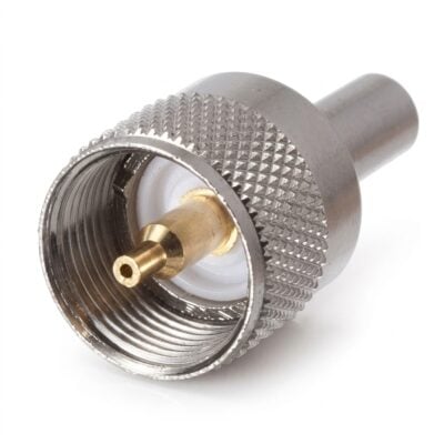 Conector PL-259 Macho UHF para Crimpar Cable Coaxial RG-58