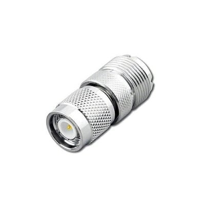 Adaptador conector TNC macho a mini UHF Hembra