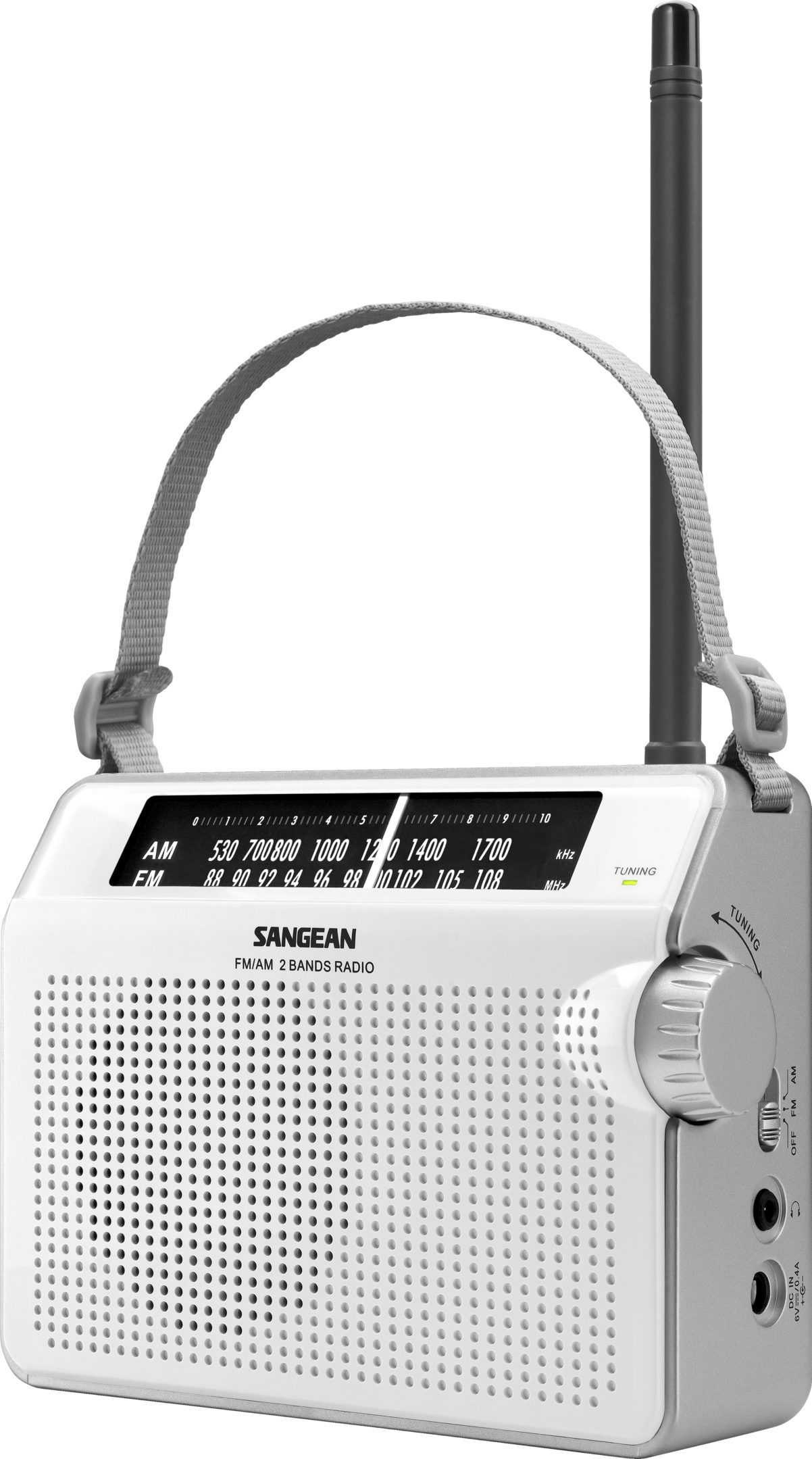 Sangean PR-D6 Portable Analog AM/FM Radio Receiver