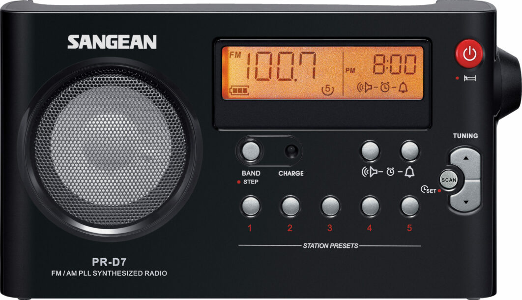 Sangean PR-D7 negro