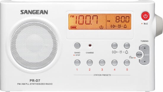 Sangean PR-D7 blanco