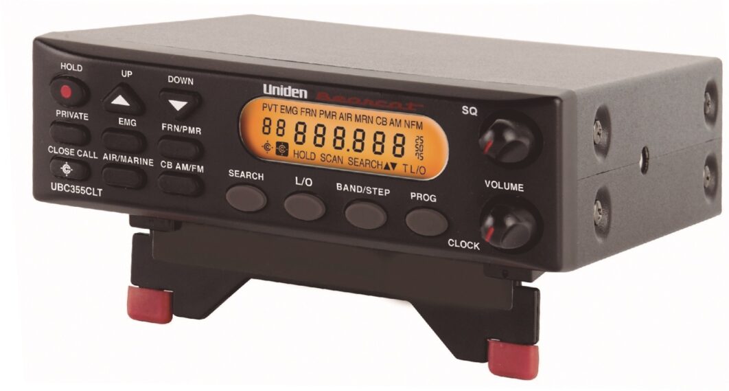 Uniden UBC-355CLT Receptor escáner de sobremesa
