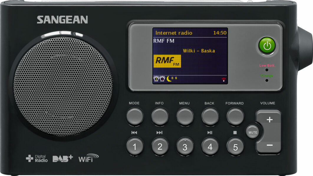 Sangean WFR-27 C Negro, receptor radio Internet, DAB+ y FM-RDS