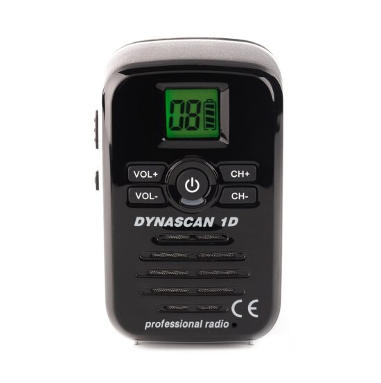 Dynascan 1D negro WALKIE PMR-446