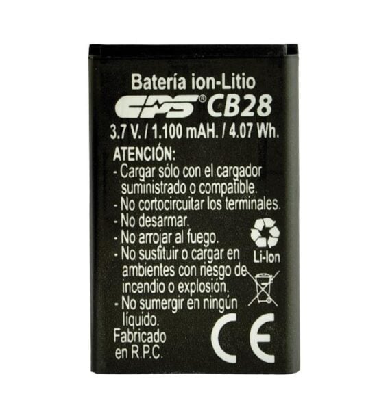 Batería CPS CB-28 Li-Ion 3,7V 1100 mAh para CPS CP-225