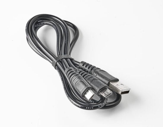 Cable de carga doble USB para Dynascan 2B