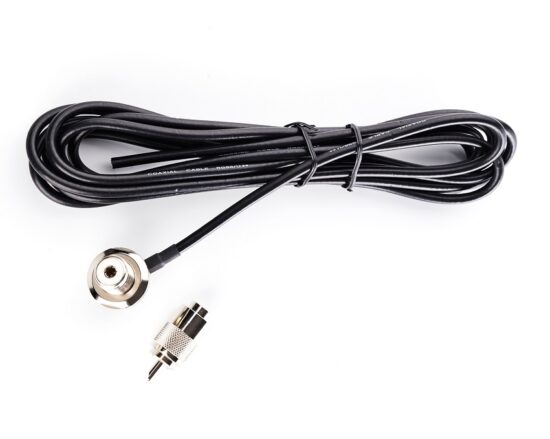 CABLE ANTENA JETFON 26023 4M RG-58 CON BASE PL HEMBRA ACODADA