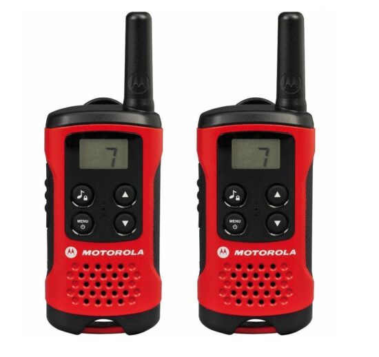 pareja Walkies Motorola T40 rojo