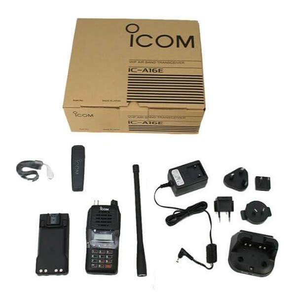 iCom IC-A16E Walkie VHF banda aérea