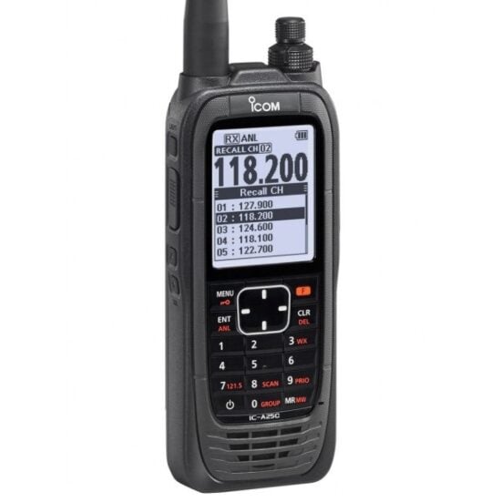 iCom IC-A25CE Walkie banda aérea