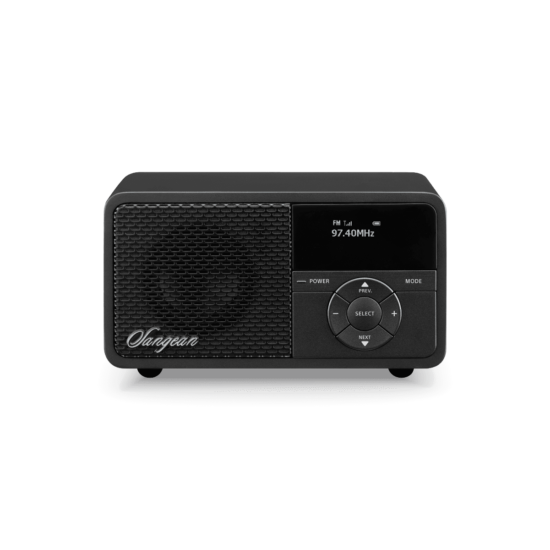 SANGEAN DDR-7X receptor de radio DAB+/FM-RDS/AUX/Bluetooth color negro