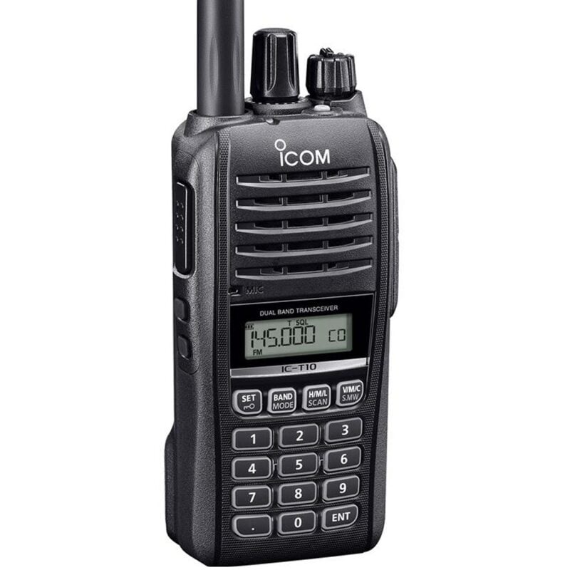 ICOM IC-T10 Walkie radioaficionado doble banda UHFVHF