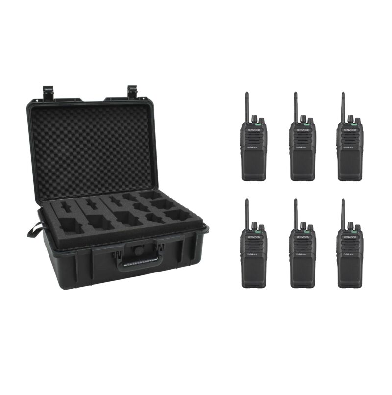 Pack Maleta HamKing XL 6 + 6 u. Kenwood TK-3701D