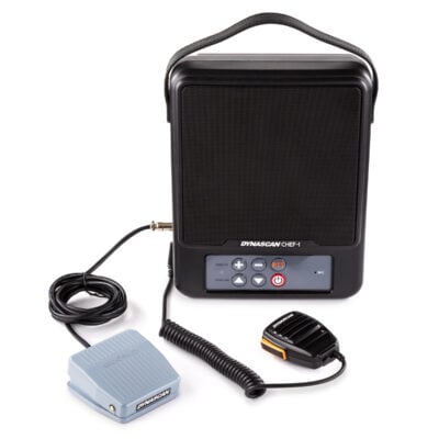 Dynascan CHEF-1 PMR-446 transceiver with pedal for kitchen
