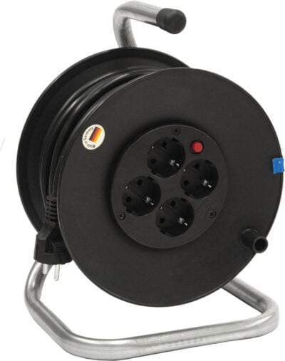BACHMANN Alargo enrollable 4 tomas (25 metros)