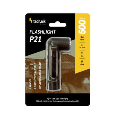 Technik P21 Linterna (500 lúmenes) OSRAM P8 LED
