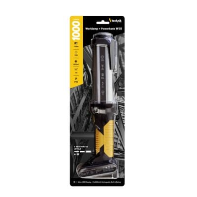 Technik W50 Linterna COB (1000+300 lúmenes) + USB Tipo-C