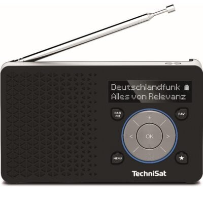 Radio portátil DAB+ / FM - Plata/Negra DIGITRADIO 1