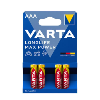 VARTA Longlife Max Power Pila Alcalina AAA B4