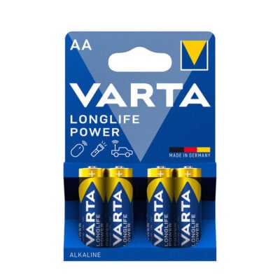 VARTA Longlife Power Pila Alcalina AA B4