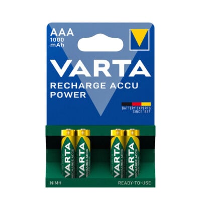 VARTA Batería recargable R2U 1000mAh AAA B4