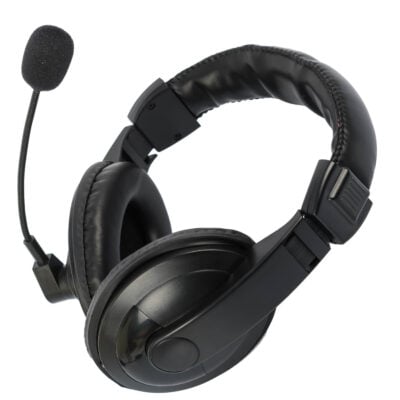 Radiora MIC-KEN3 Auricular de diadema con micrófono de brazo flexible con conector K