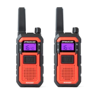 DYNASCAN RUGGED Pack de 2 walkies PMR-446