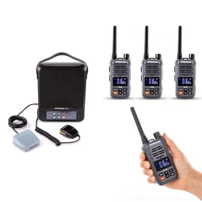 Dynascan walkie radio hostelería restaurante